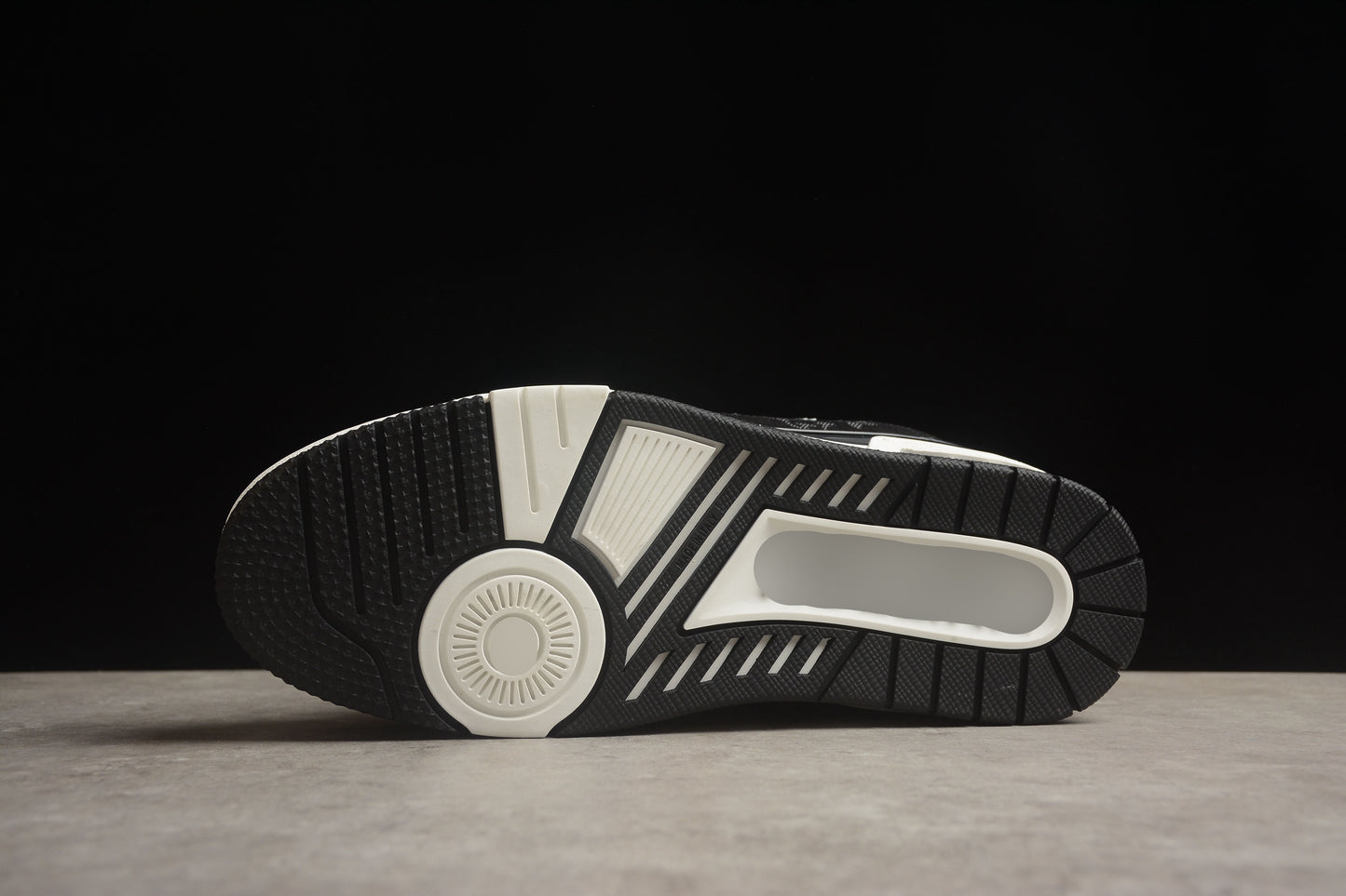 Black and White Trainer Sneaker