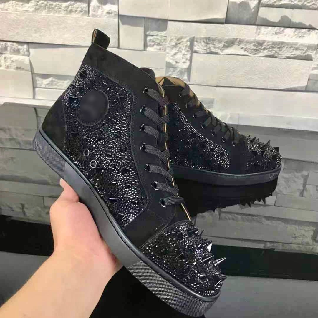 High Top Spike Sneakers