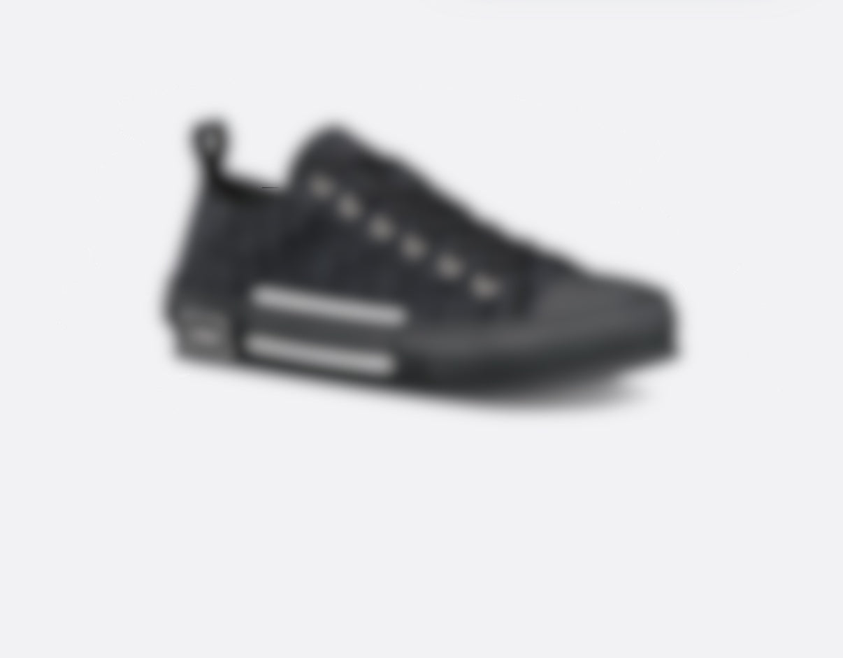 Mens D Low Black Sneakers