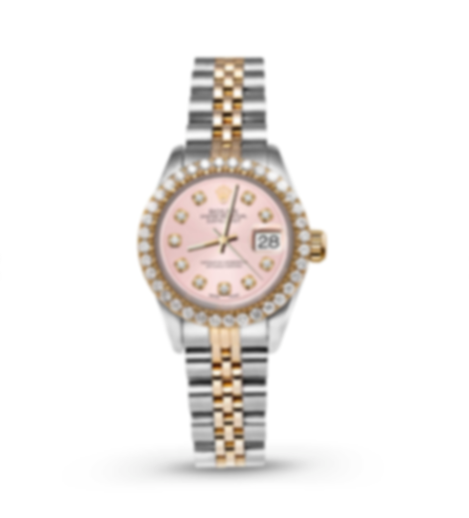 Pink Dial R***X watch