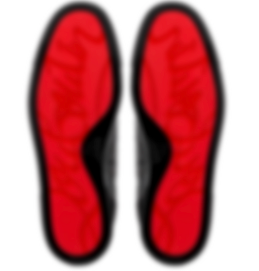 CL- Rhinestone Red Bottoms