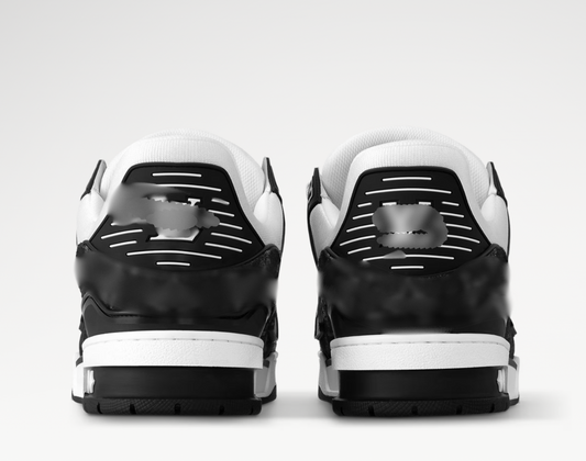LVT- Men’s Black/White Trainers