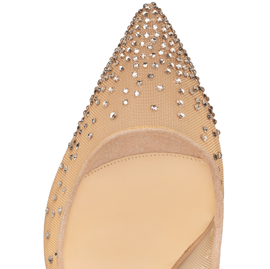 CL- Women's Nude Red Bottom heel