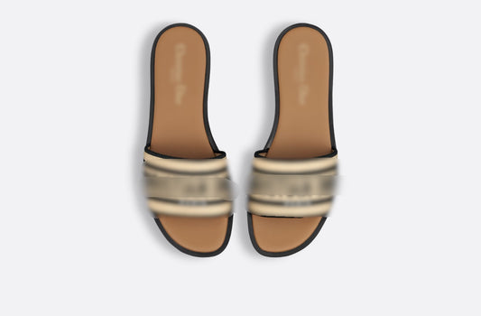 Beige D**R Sandals