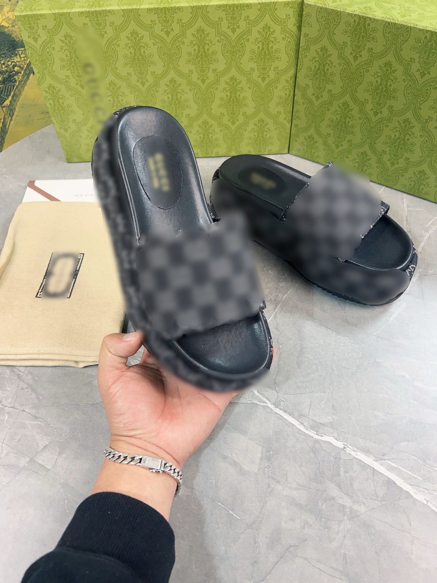 G-G Platform Sandal