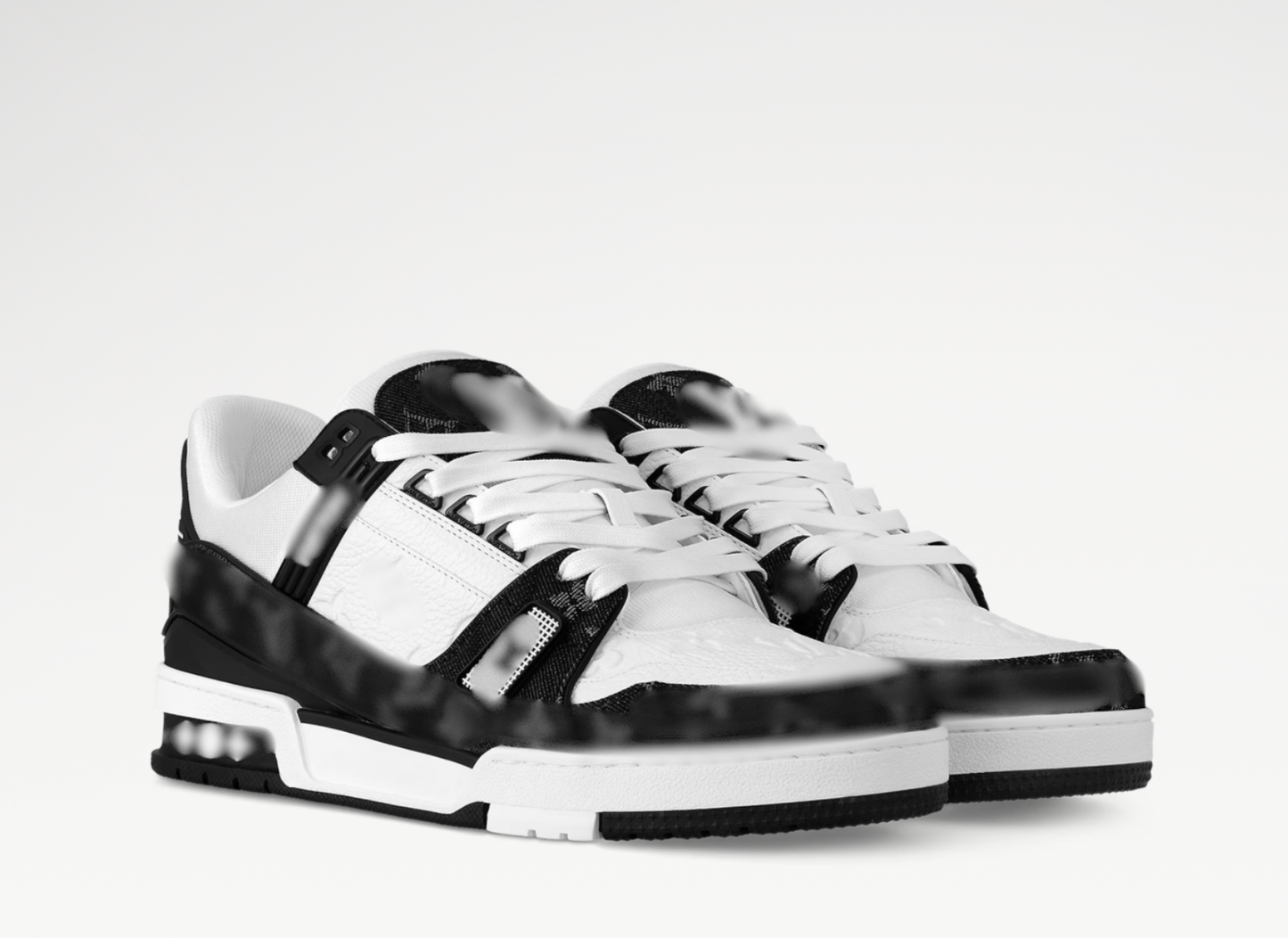 LVT- Men’s Black/White Trainers