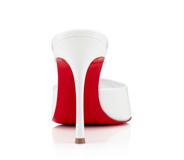 CL- White Dolly Red Bottom Heels