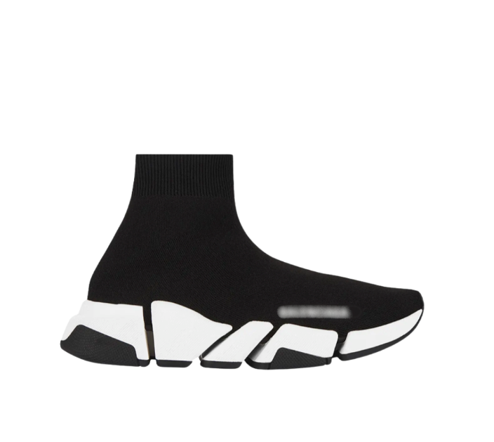 B********A- Men's Black And White Sneaker