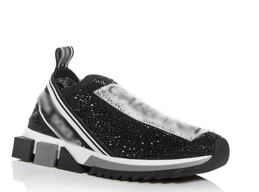 D&G- Unisex Crystal Sneakers