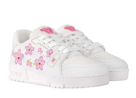 LVTT- Women's Trainer With Flower Design